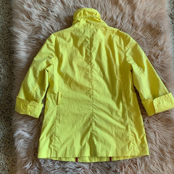 J. Crew Ruffle Neck Yellow Jacket size 2 - Picture 5 of 6